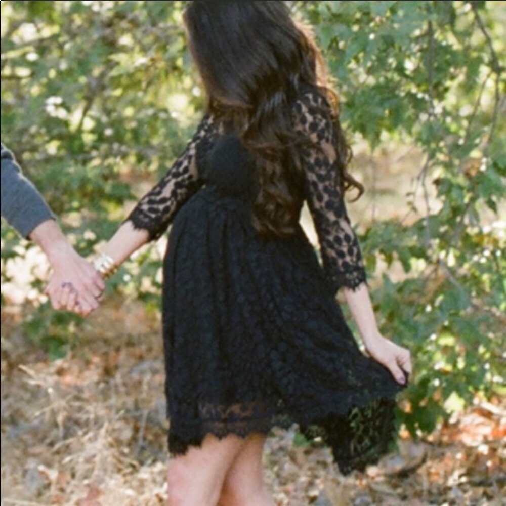 Free people lace maternity dress